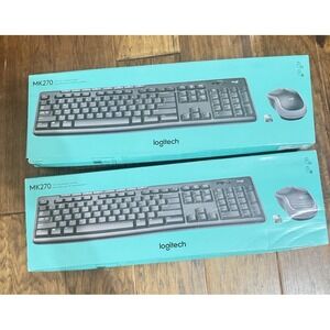 2*‎ Logitech MK270 Wireless Keyboard and Mouse Combo (920-004536)